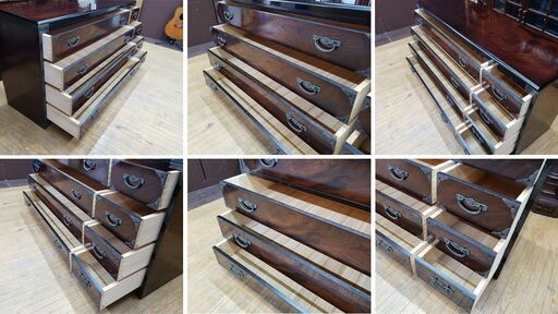 D11　2列4段８杯　時代箪笥 D11 2列4段8杯 時代箪笥 D11 2列4段8杯