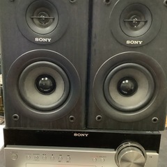 SONY コンポ　HCD−SBT100 スピーカーセット　　リサイクルショップ宮崎屋　佐土原店　25.9.18Fの画像