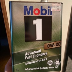 新品未開封！モービル　モーターオイル　mobil　ow-20 