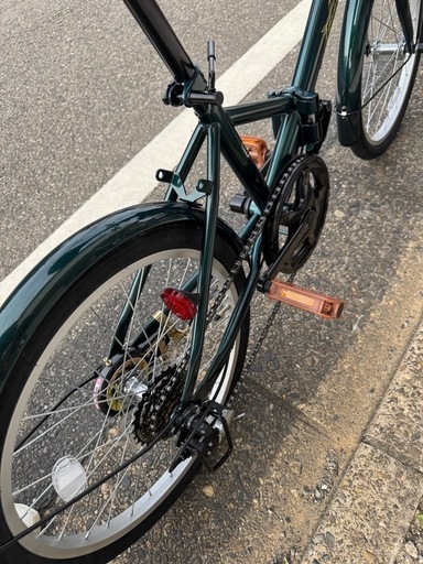未使用に近い　
20インチ　折りたたみ自転車