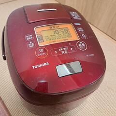 東芝　真空IHジャー炊飯器 
RC-10VRE4 2015年製　...