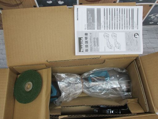 マキタ GA001GZ 100mm 40V 充電式ディスクグラインダ スライド