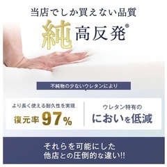 マットレス　三つ折り　厚さ10㌢　ダブルの画像