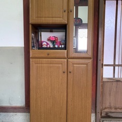 縦長の下駄箱(収納家具)の画像