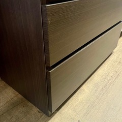 《売約済》【武蔵小山店】 ニトリ 整理ダンス 箪笥 タンス チェスト ブラウン 5段 6杯 衣類 収納 整理タンス 木製 ナチュラルの画像