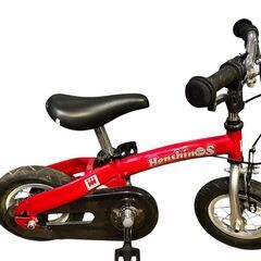 へんしんバイク お子様用自転車 2~5歳用 レッド 中古品　直接引取大歓迎‼　地域限定有料配送サービスあり‼の画像