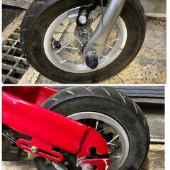へんしんバイク お子様用自転車 2~5歳用 レッド 中古品　直接引取大歓迎‼　地域限定有料配送サービスあり‼の画像