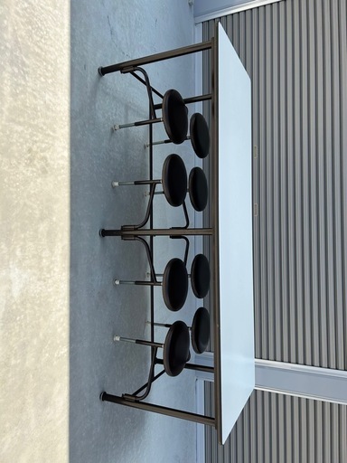 昭和アンティーク　食堂用テーブル　引取りや運搬も可能