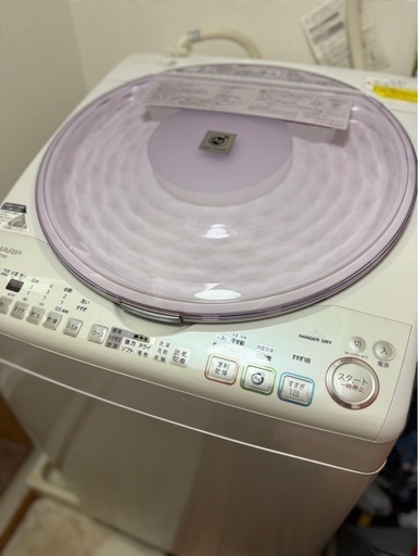 全自動洗濯機　ヒーター付き