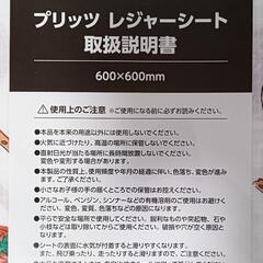 プリッツ レジャーシート（非売品）の画像
