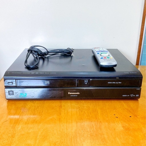 美品✨Panasonic HDD搭載Blu-ray/DVDビデオ一体型レコーダー 美品✨Panasonic HDD搭載Blu-ray/DVDビデオ一体型レコーダー