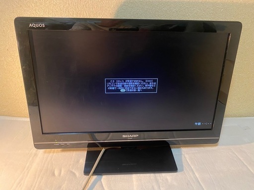 2011年製シャープ液晶テレビSHARP LC-22K5 (百合) 郡山のテレビ