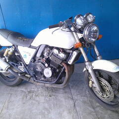 HONDA CB400SF-S 白/赤 格安提供車 半額配送キャ...