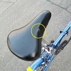 折りたたみ自転車の画像