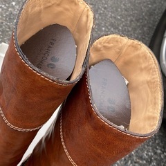 本革ブーツの画像