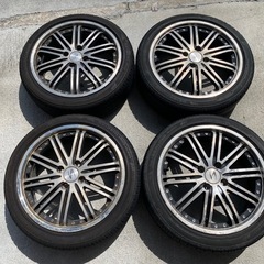 🌈16インチ 軽自動車用 タイヤ&ホイール 4本セット(4穴)バリ山