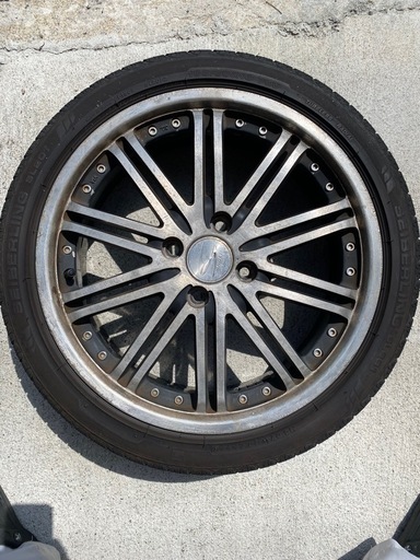?16インチ 軽自動車用 タイヤ&ホイール 4本セット(4穴)バリ山