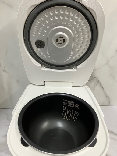 I 2504-301  アイリスオーヤマ IHジャー炊飯器 ERC-IE50-W 2020年製通電確認済み 5.5合炊き キズ 汚れあ