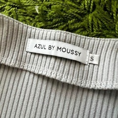 【美品】AZUL BY MOUSY アイスグレーサマージレの画像
