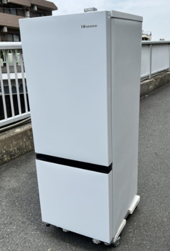 Hisense冷蔵庫 2024年 162リットル 冷蔵庫162L 2024年7月購入