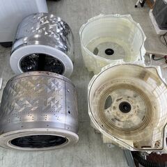 洗濯機の分解クリーニング行っています！配送設置込みパナソニックドラム式洗濯乾機10K　2016年製　この商品は水槽セット新品交換していますので末永く使用できると思います。の画像
