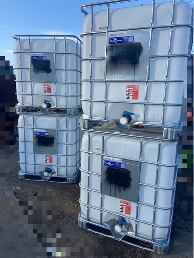 1000L 貯水タンク コンテナ 散水 生活用水  引き取り限定