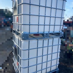 1000L 貯水タンク コンテナ 散水 生活用水  引き取り限定 の画像
