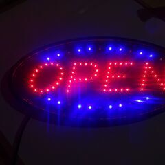 OPEN看板 LEDサインボード