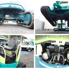 ヤンマー～YANMAR:VIO30-2 中古油圧ショベル(建設機械)◆（ミニユンボ)◆3t （走行2速）倍速★ガチャック仕様★整備済みの画像