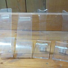 中古 USED 靴店用 業務用 アクリル製 靴 シューズ ディスプレイスタンド 展示台 まとめて フリマアプリ用商品の撮影時に役立ちますの画像