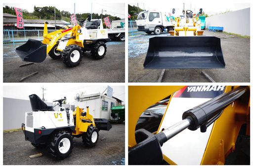 ヤンマー～YANMAR : V 1 :ホイールローダー：タイヤショベル；4WD:整備 