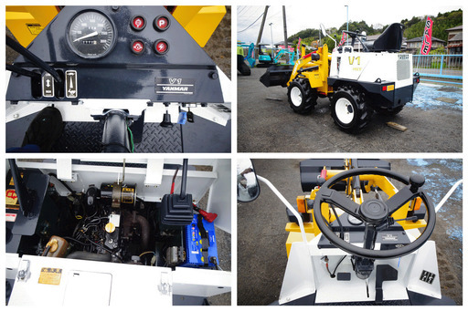 ヤンマー～YANMAR : V 1 :ホイールローダー：タイヤショベル；4WD:整備済み