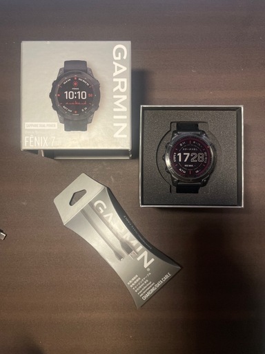 GARMIN Fenix 7 Sapphire Dual Power ガーミン