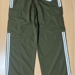 【新品・タグ付き】カーゴ風ラインパンツ M