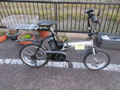 0411V Panasonic 折り畳み電動自転車 前18/後20インチ 26V-5Ah