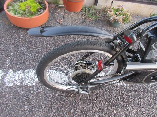 0411V Panasonic 折り畳み電動自転車 前18/後20インチ 26V-5Ah