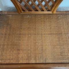 ラタンの収納ダンス　籐のタンス　収納家具　箪笥の画像
