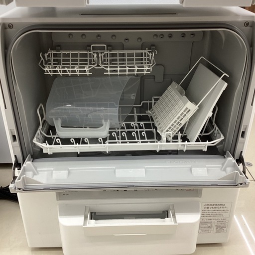 【6ヶ月保証】食器洗い乾燥機 Panasonic NP-TSP1-W 2021年製