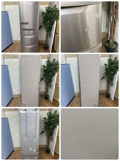 R519 ☀️ ジモティー限定価格！ HITACHI 冷蔵庫 (401L 右開き) 17年製 R-K40G ⭐ 動作確認済 ⭐ クリー