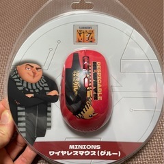 [新品★未使用] ミニオンズ ワイヤレスマウス (グルー)