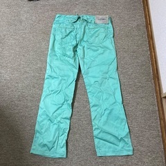 ARMANIアルマーニ🔴エメラルドスボンmサイズの画像