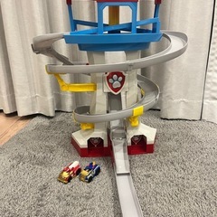 パウパトロール　パウステーション、ミニカー2台
