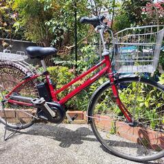 Panasonic　電動アシスト自転車　買い物、通勤通学にピッタリ