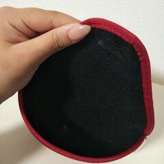 美品 Coleman サングラスケース レッドの画像