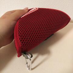 美品 Coleman サングラスケース レッドの画像