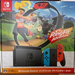 【お話中】Nintendo Switch リングフィットセットとソフト２本　　の画像