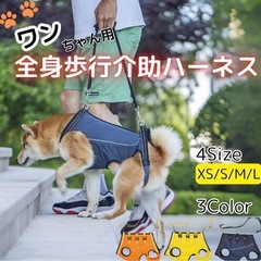 【未使用】 老犬介護　歩行補助ハーネス　サポート　小型犬