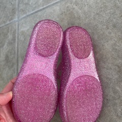 ABCマート　グリッターサンダル　18センチの画像