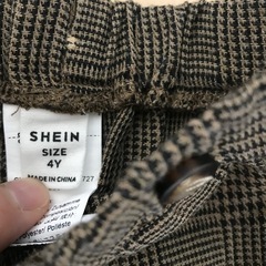 【SHEIN /シーイン】 2本セット　キッズ　長ズボンの画像
