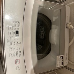 単身者向け　6kg洗濯機　ニトリの画像